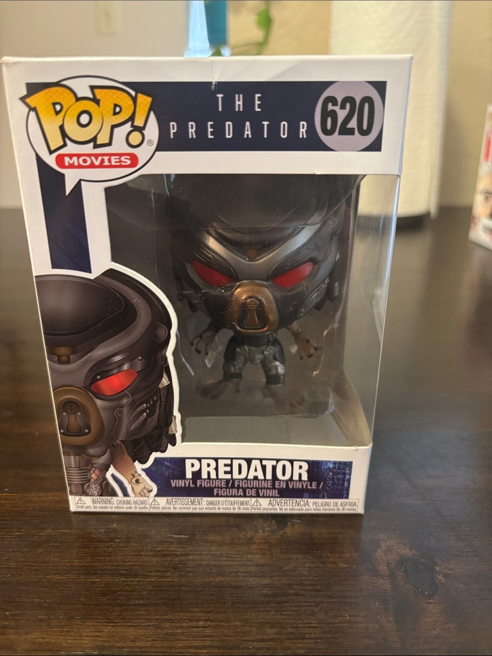 Funko Predators Vinyl Figure - Gray Body with Red Eyes and Bronze Mask